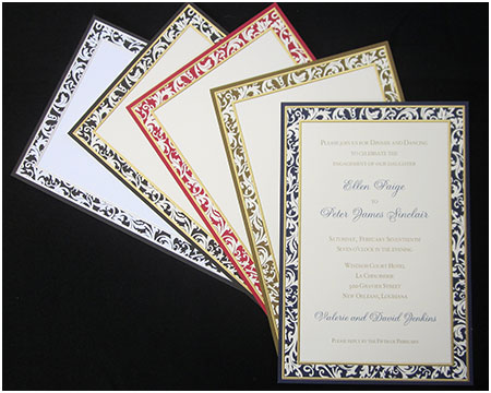 Invitations By Colors